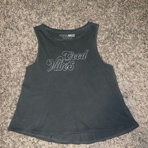 Women’s Amuse Society Good Vibes Tank Top. Size Small.